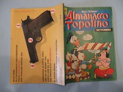 Almanacco Topolino 1966 N° 9 Mondadori Disney Orig. Molto Buono Bollino