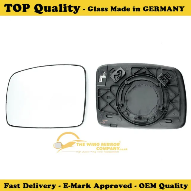 Fits LAND ROVER Free LANDER  2006 - 2010 LHS Wing Mirror Glass With Base, Heated