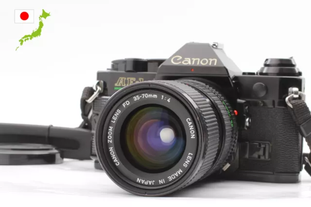 NEAR MINT+++] CANON AE-1P Program Black body New FD NFD 50mm f1.8