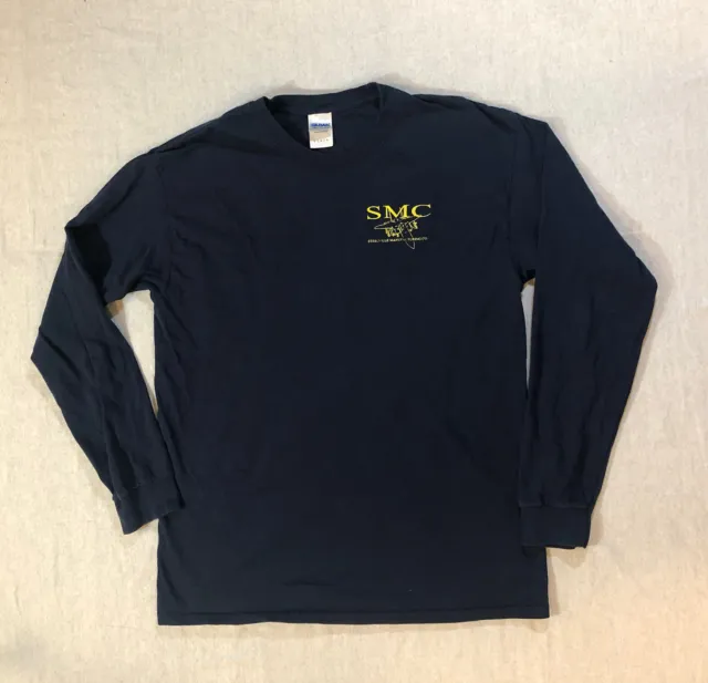 Steelville Manufacturing Co Men's T-shirt Long Sleeve Cotton Logo Size Large