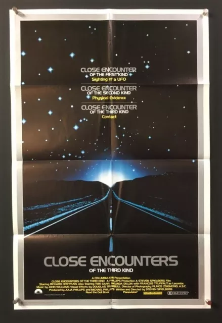 Close Encounters of the Third Kind Movie Poster - Spielberg   *Hollywood Posters