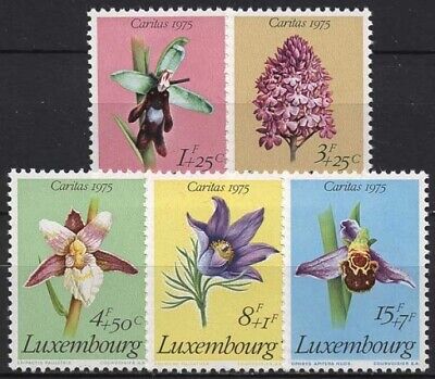 Luxemburg 1977 Caritas Geschützte Pflanzen 957/61 4-er Block postfrisch 