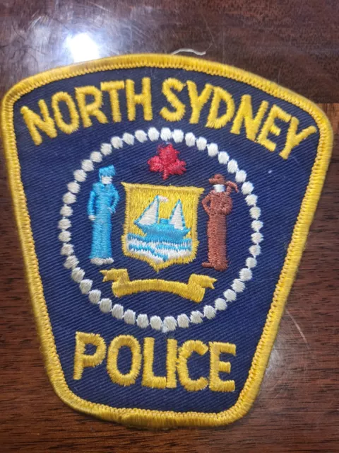 North Sydney Nova Scotia Police Patch