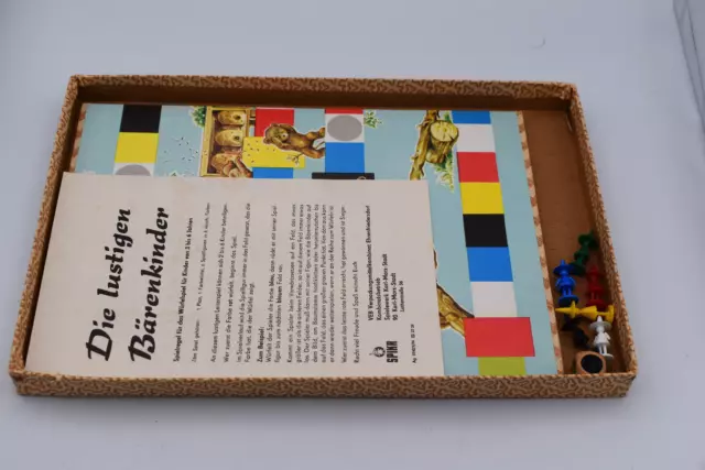 Die lustigen Bärenkinder - Ein Würfelspiel - DDR Brettspiel SPIKA - Top Zustand 3