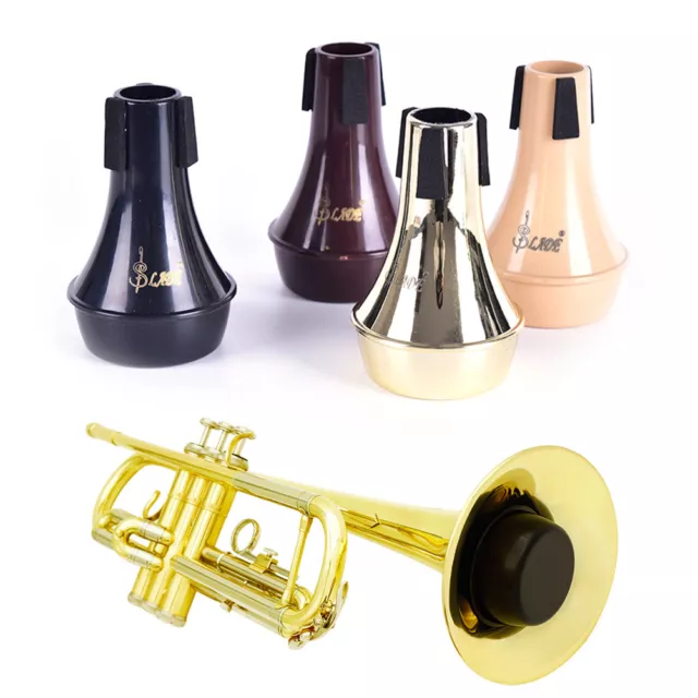 Mini Light-weight Straight Mute Silencer Sourdine For Practice Trumpet ^^ZS D-$q