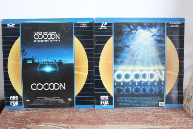 Occasion Collection Lot de  2 LASERDISC  Cocoon  (avec rots)  et Cocoon 2 2