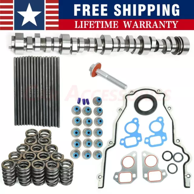 For Sloppy Mechanics Camshaft Kit SS2 LS1 4.8 5.3 5.7 6.0 6.2 LS Cam LQ4 Stage 2