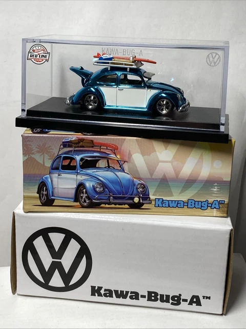 Hot Wheels RLC VW Drag Bus - Édition Limitée 2019 - Modèle Bleu 1:64 Neuf