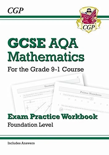thumbnail image 2 of GCSE Maths AQA Workbook: Foundation Level – For The Grade 9-1 Course (CGP Books) 2 of 6