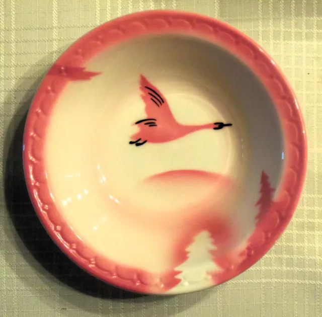 Milwaukee Road Dining Car China, Traveler Pattern, 6" Bowl