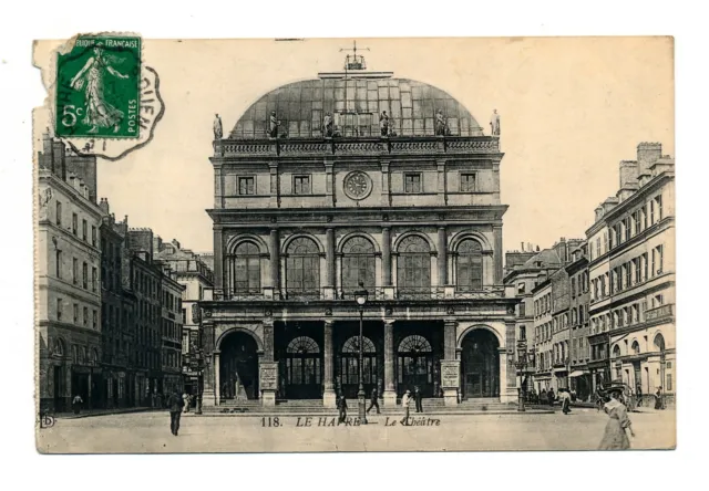 C13677 - Une Carte Postale Ancienne - LE HAVRE - Le Théâtre