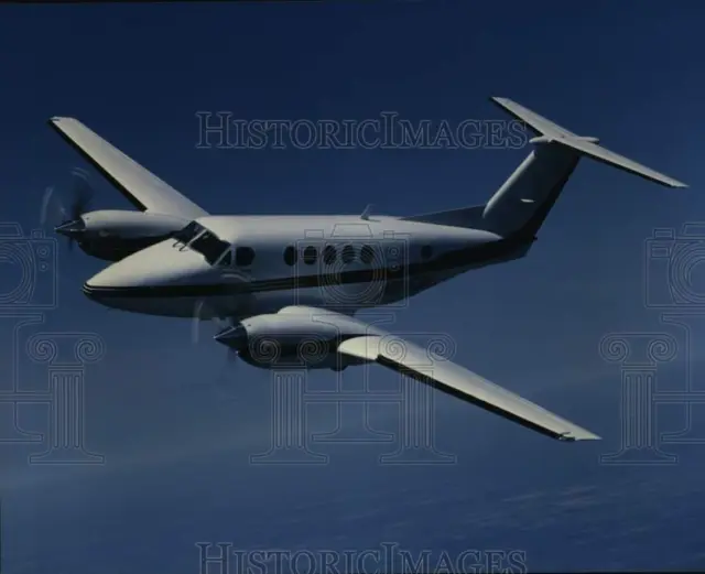 1994 Press Photo Beech Aircraft Corporation's Super King Air B200 - hcx50303