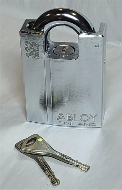 Abloy  PL362T  ** PROTEC2 ** High Security Padlock Lock for Motorcycle Chain 3