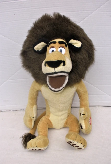 MADAGASCAR ALEX THE Lion Talking Soft Plush Toy Dreamworks By Gosh £19. ...