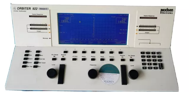 Madsen Orbiter 922 Clinical Audiometer Version 2