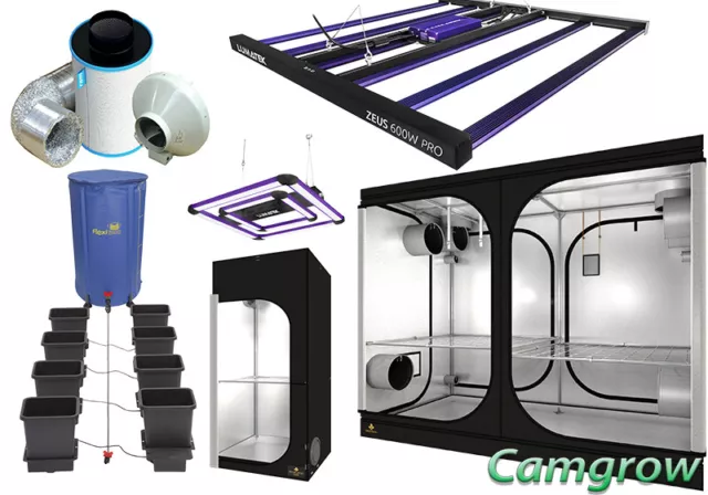 Grow Tent Kits -  Autopot System, LED Lumatek, SJ Tent & Ram Extraction Kit