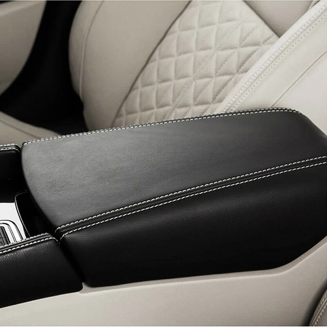 FIT NISSAN MAXIMA 20162019 Black Leather Center Console Lid Armrest