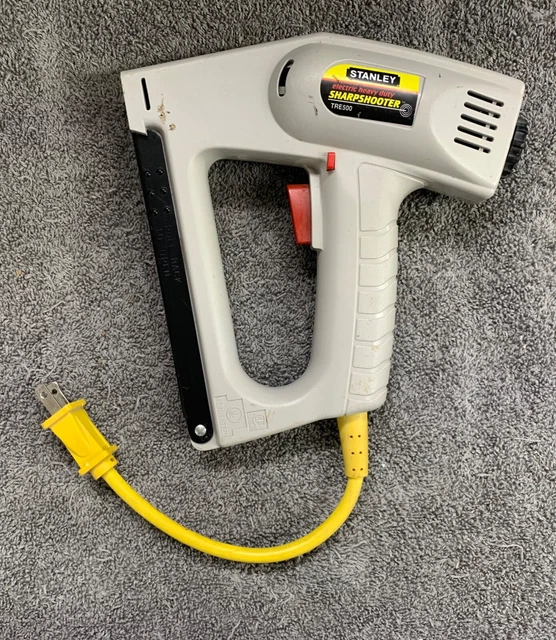 STANLEY SHARPSHOOTER TRE500 Heavy Duty Electric Stapler Staple Gun