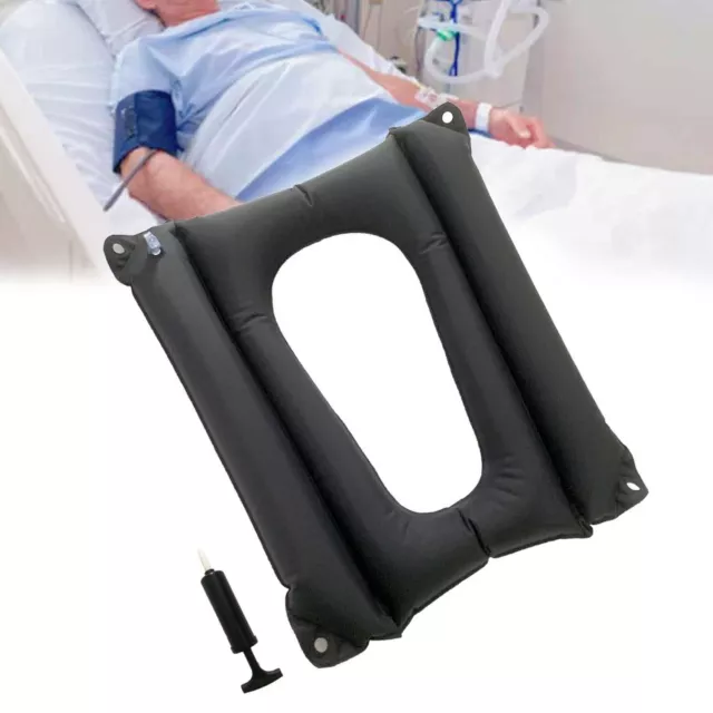MESINURS Bedridden Inflatable Cushion, Nursing Bedsore Square Pad for Elderly...