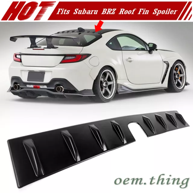 2024 FITS SUBARU BRZ TOYOTA GR 86 Shark Fin Rear Roof Vortex Spoiler