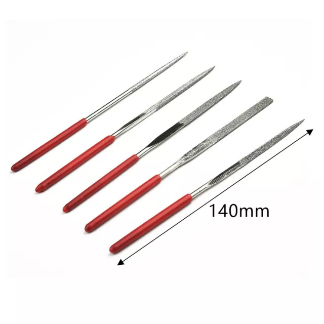 5Pc Needle File Set Precision Micro Files Craft Metal Glass Metal Work Tool