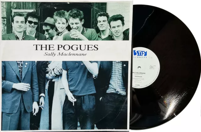 POGUES 12" Sally Maclenanne / Wild Rover / Leaving of Liverpool 1985 orig GERMAN