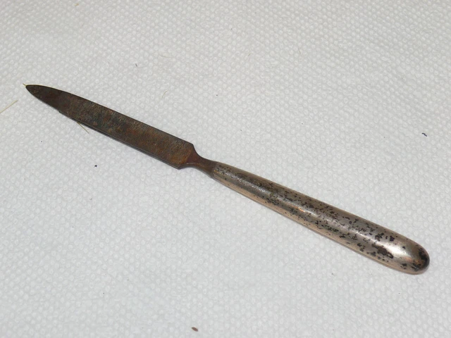 Antique Art Nouveau Gorham Sterling Silver Nail File Hallmarked Monogrammed