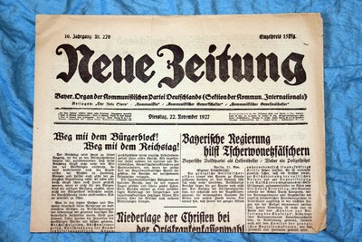 1919-1945, Zeitungen, Periodika & Kataloge, Antiquitäten & Kunst 1919-1945, Zeitungen, Periodika & Kataloge, Antiquitäten & Kunst