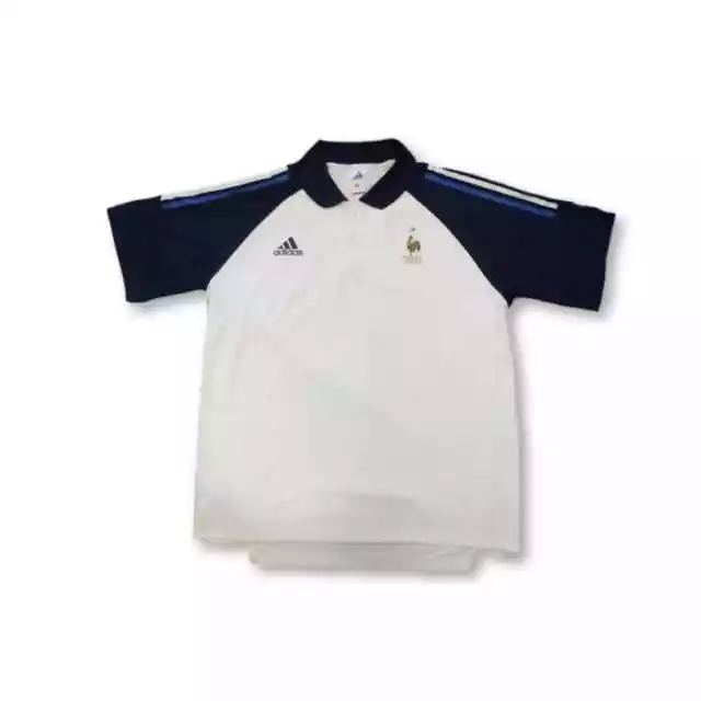 Polo de foot retro supporter Equipe de France années 2000