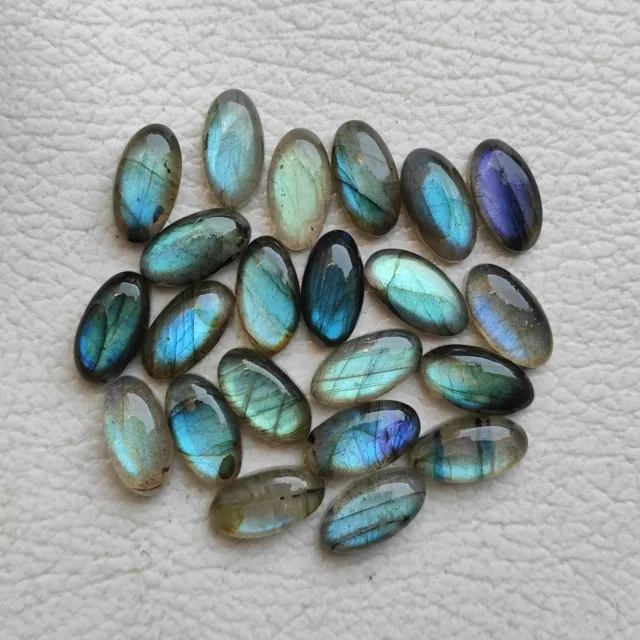 14X7 MM Rare Blue Flashy Labradorite Cabochon Calibrated labradorite Stone V93-9