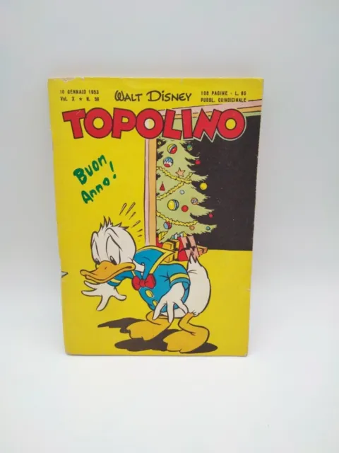 Disney Topolino Libretto N.58 Anno 1953 Mondadori
