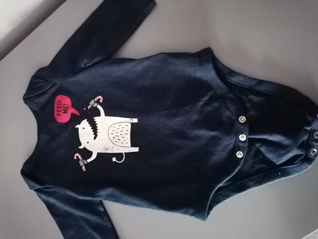 Baby Gap Navy Romper Aged 3-6 Months