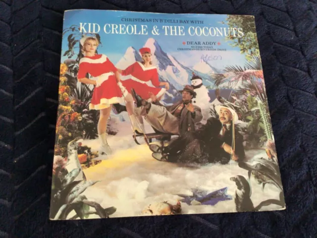 Kid Creole & The Coconuts - Christmas In B’Dilli Bay 7 inch vinyl EP