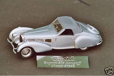 1/43 Bugatti 57 Gangloff Streamline 1937 Vroom Kit a Construire No