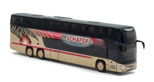 Autocar urbain VDL Citea LLE de couleur blanc