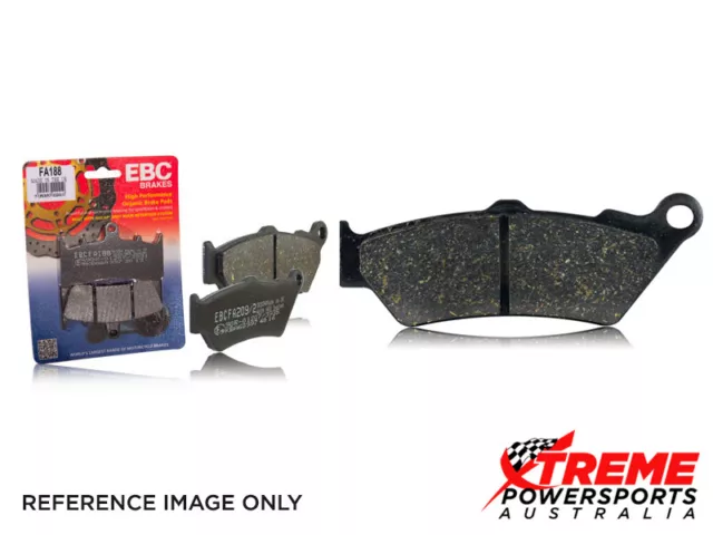 Piaggio MP3 250 2007-2008 EBC Organic Parking Brake Pad SFA257/2 3