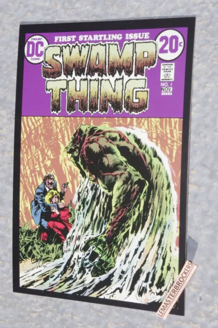 SWAMP THING n°1 - CARTE POSTALE POSTCARD DC COMICS