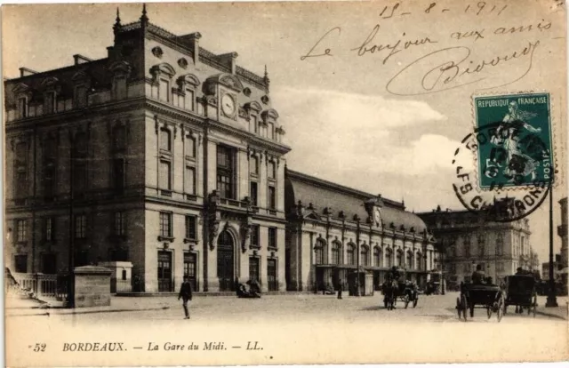 CPA BORDEAUX-La Gare du Midi (177121)