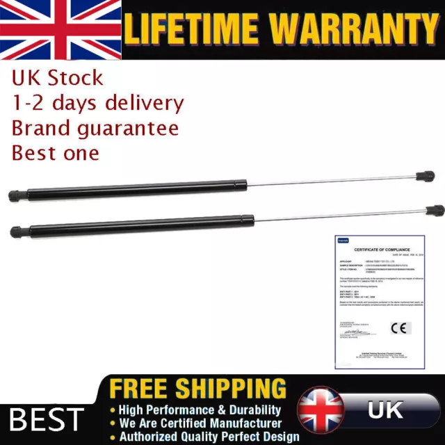 2x Universal 600mm 60CM 800N Gas Struts Spring Kit Conversion & Bracket Car Boat