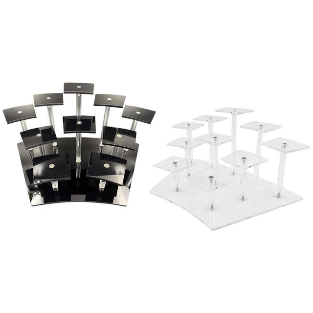 3mm Action Figure Display Stand, Transparent for Perfume Toy Collectibles