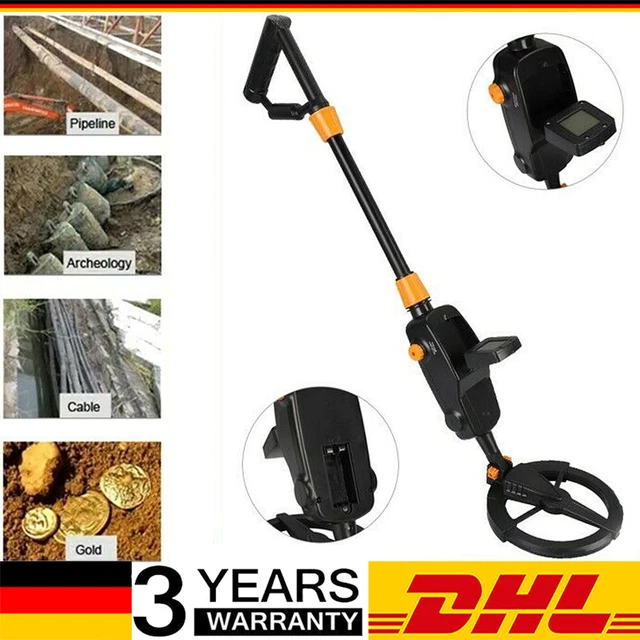 Unterirdischer Metalldetektor Gold Metal Detector Wasserdicht Tiefensonde 2023