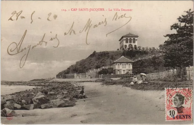 CPA AK VIETNAM CAP-SAINT-JACQUES La Villa Doumer INDOCHINA (1222198)