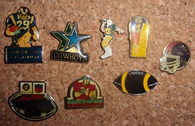 Lot⁣ of ‍NFL Football Pins