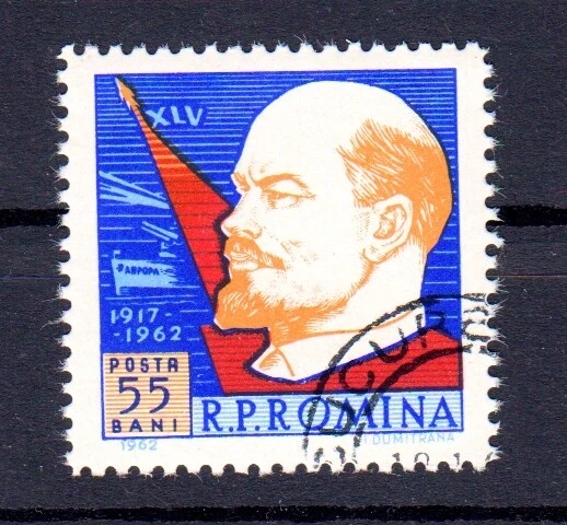 Rumänien 2115 , gestempelt / o / Lenin , Oktober Revolution