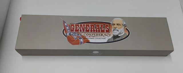 Generals of the Confederacy-Robert E. Lee American Mint- Bowie Collectors Knife