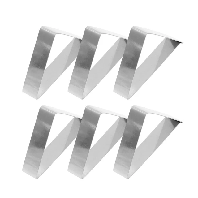 6 pz clip da tavolo clip triangolari per tovaglia