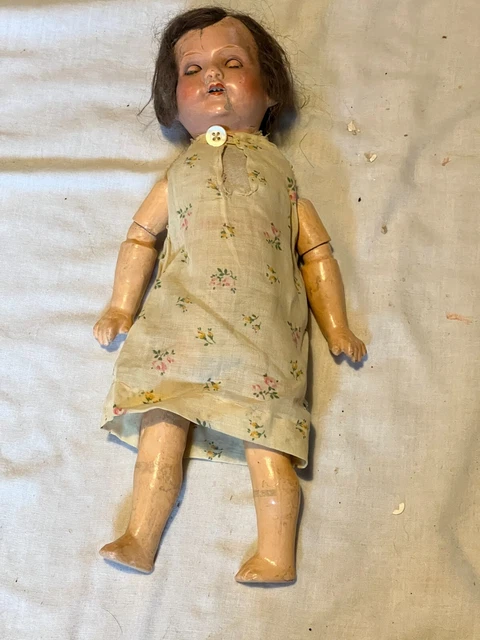 Antique Victorian Armand Marseille Bisque Doll 390 7/0 Germany