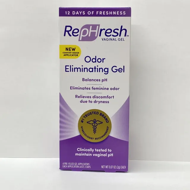 Gel vaginal eliminador de olores RepHresh - 4 unidades
