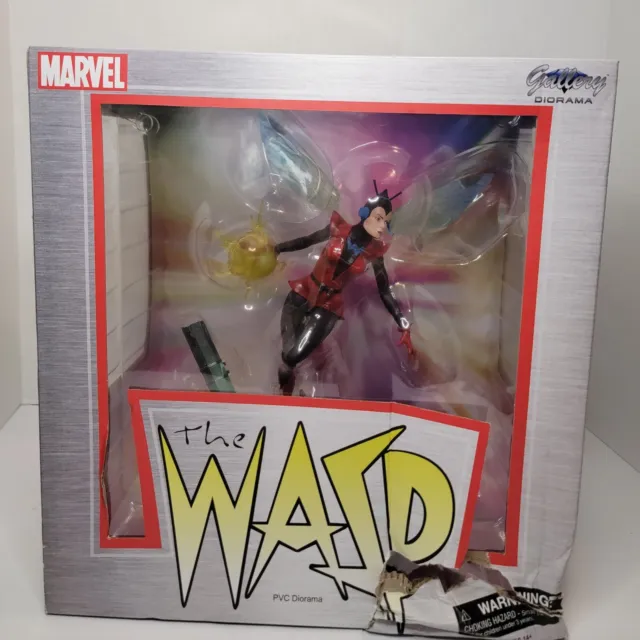 Marvel Comics Diamond Select The Wasp Gallery Diorama 13” PVC Statue