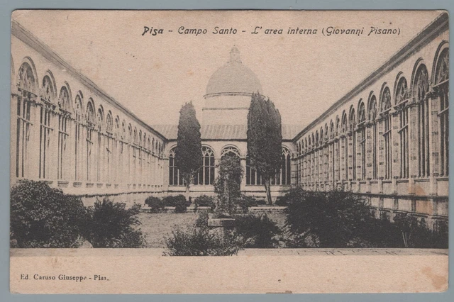 CR1391 - Cartoline Regionali: Pisa - Campo Santo - Viagg. Senza francob.
